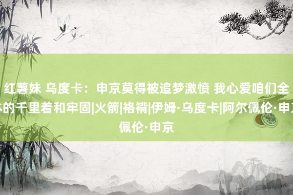 红薯妹 乌度卡：申京莫得被追梦激愤 我心爱咱们全体的千里着和牢固|火箭|袼褙|伊姆·乌度卡|阿尔佩伦·申京